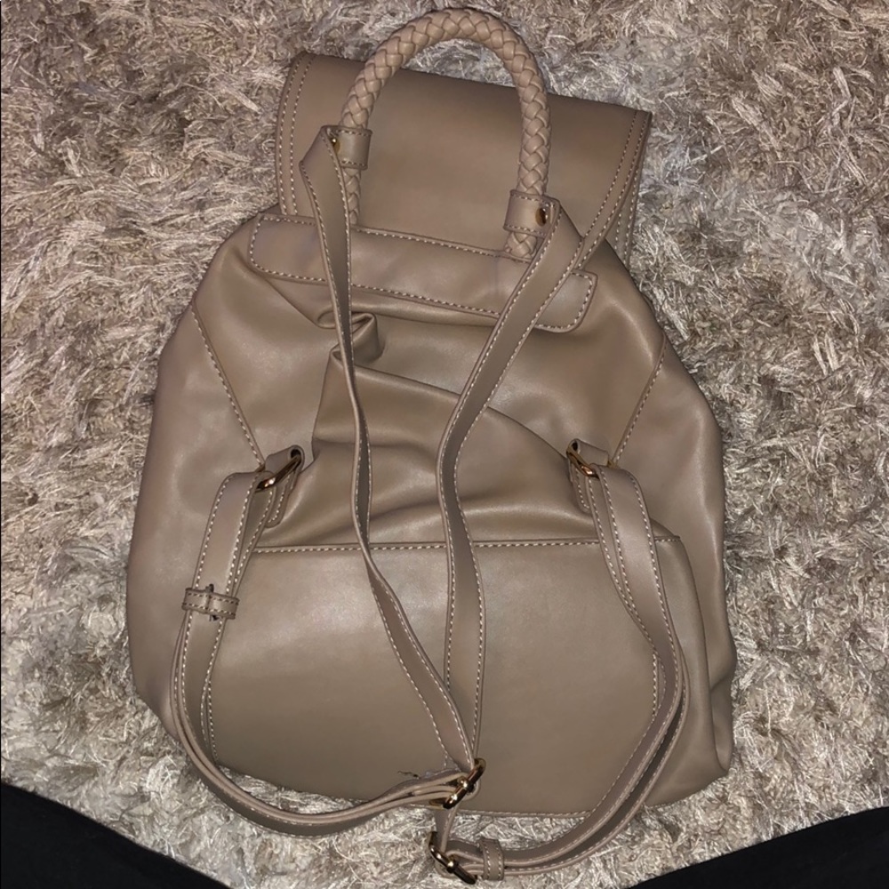 Beige BackPack - Picture 3 of 4